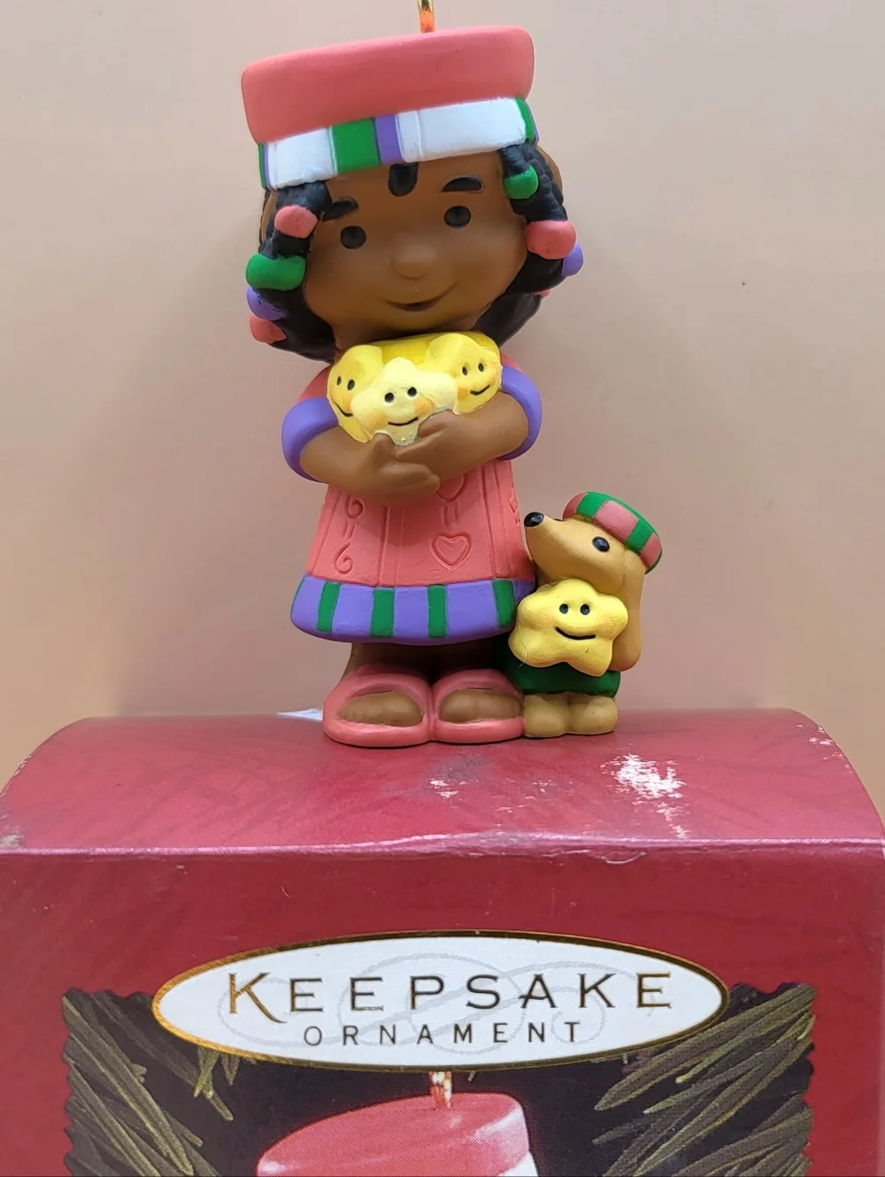 9 Vintage Hallmark Keepsake Ornaments w Boxes
